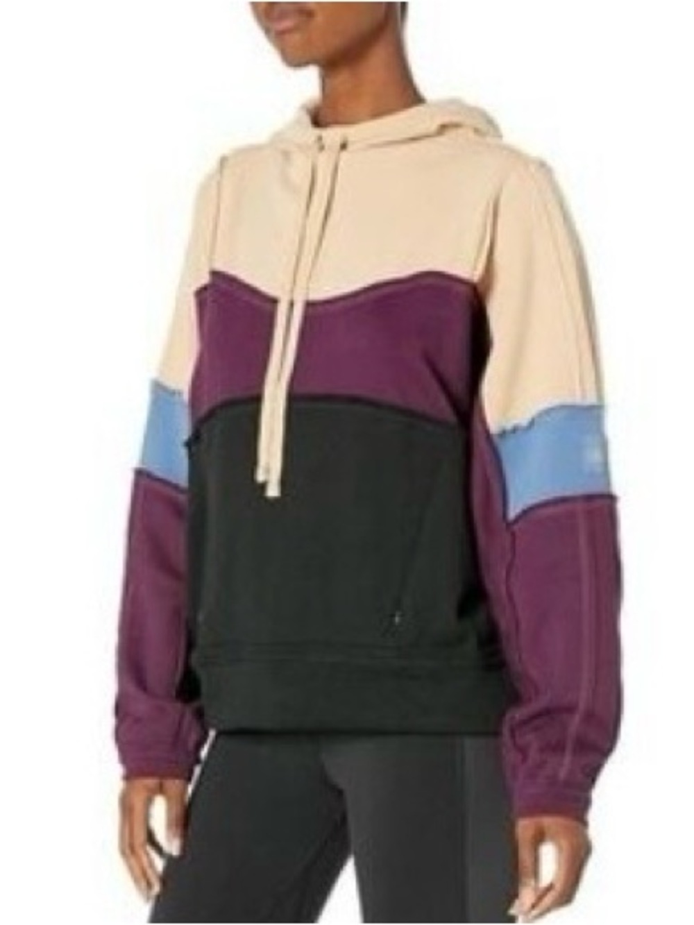 Alo yoga hooded color block sweatshirt
Women Sz Medium